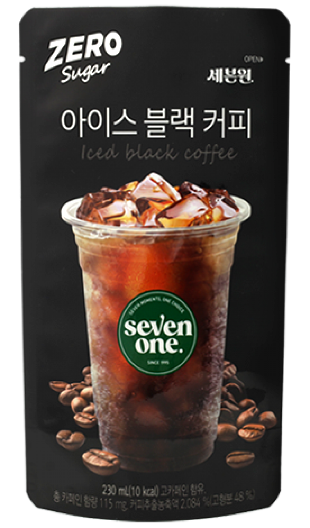세븐원 아이스 블랙커피