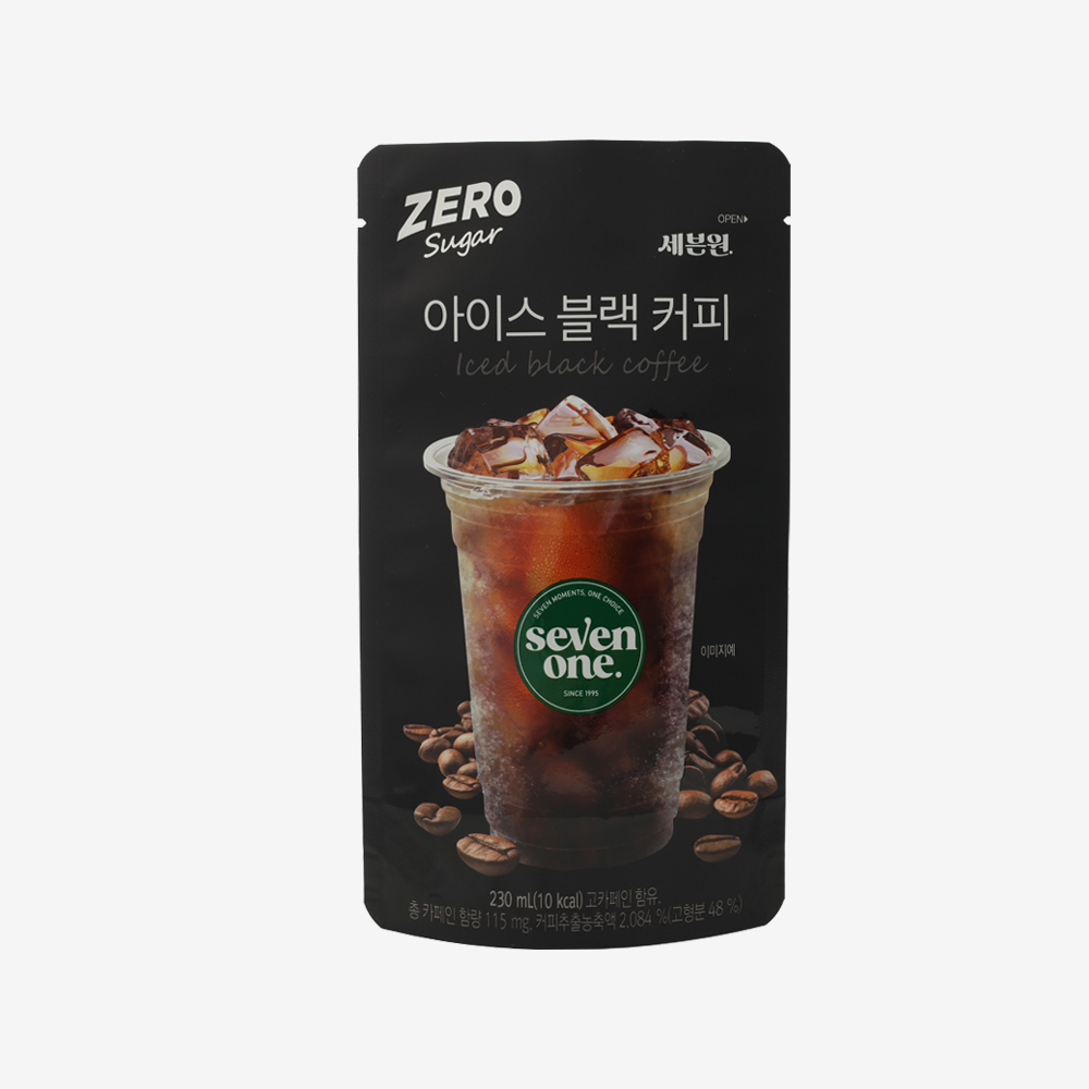 세븐원 아이스 블랙커피
